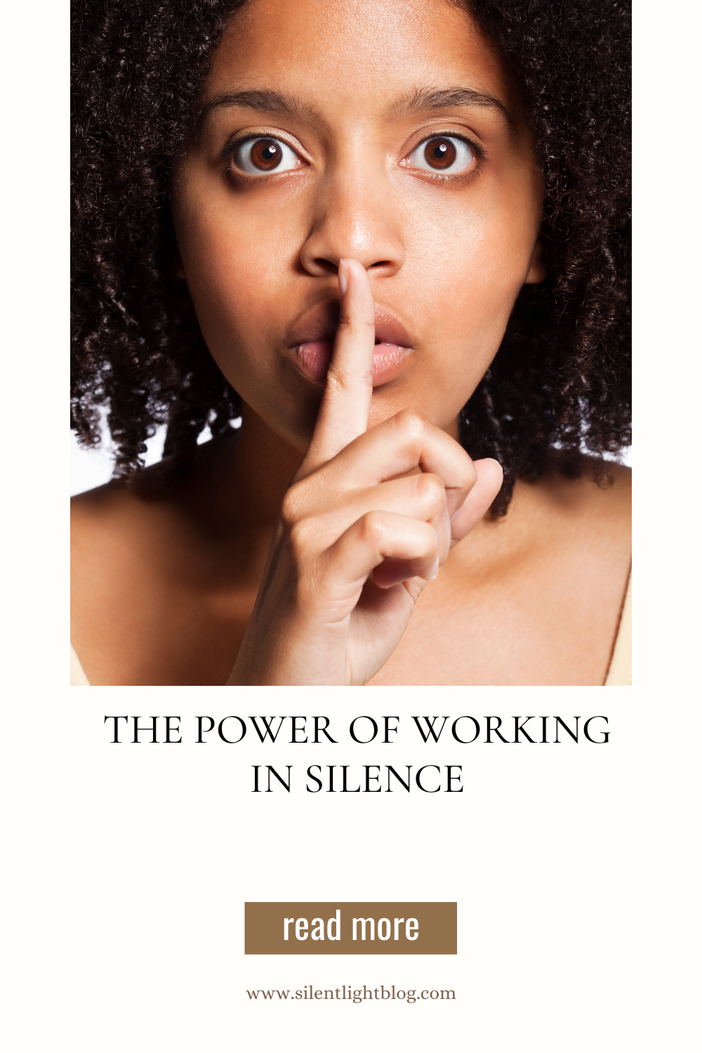 The Power of Working In Silence